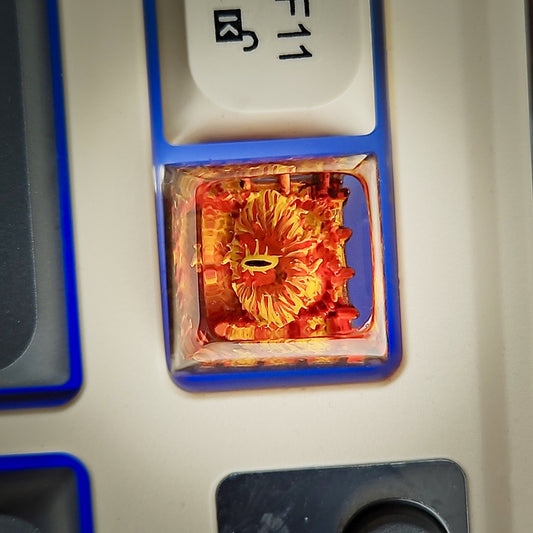 Eye Keycap - handmade resin keycap