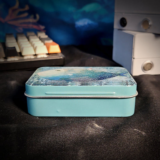 Hammerhead Tin Light Box - handmade resin light box