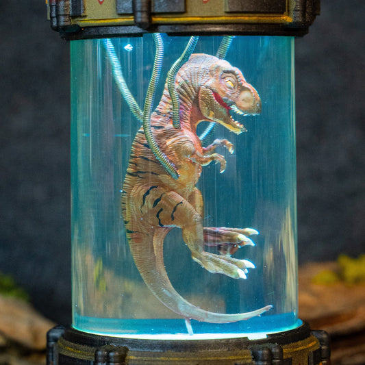 Biolab T-Rex V1 Resin Lamp - handmade resin lamp