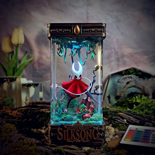 Hornet Silksong V2 Resin Lamp - handmade resin lamp