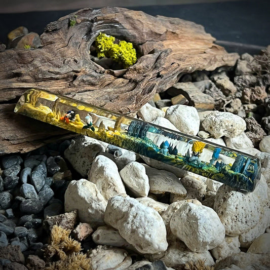 Gotenk Space Keycap - handmade resin spacebar keycap