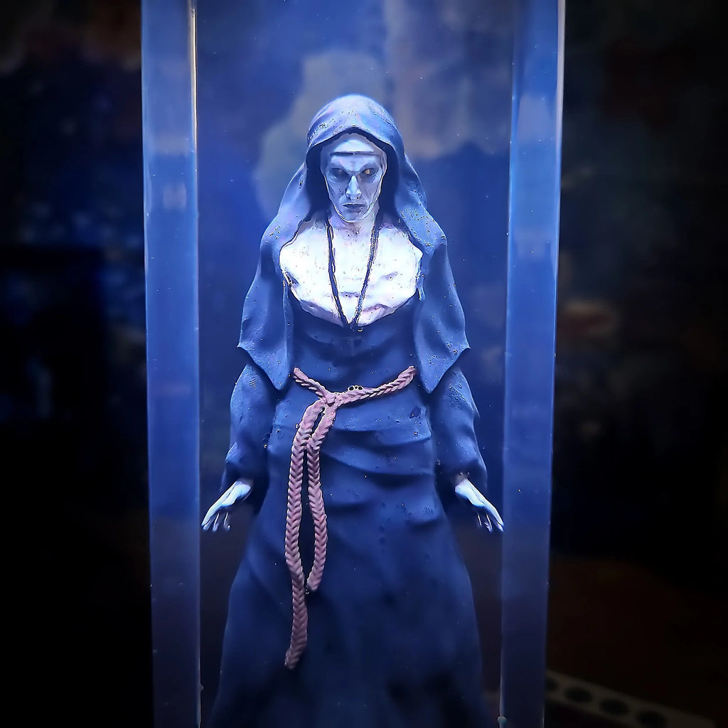 Valak Resin Lamp - handmade resin lamp