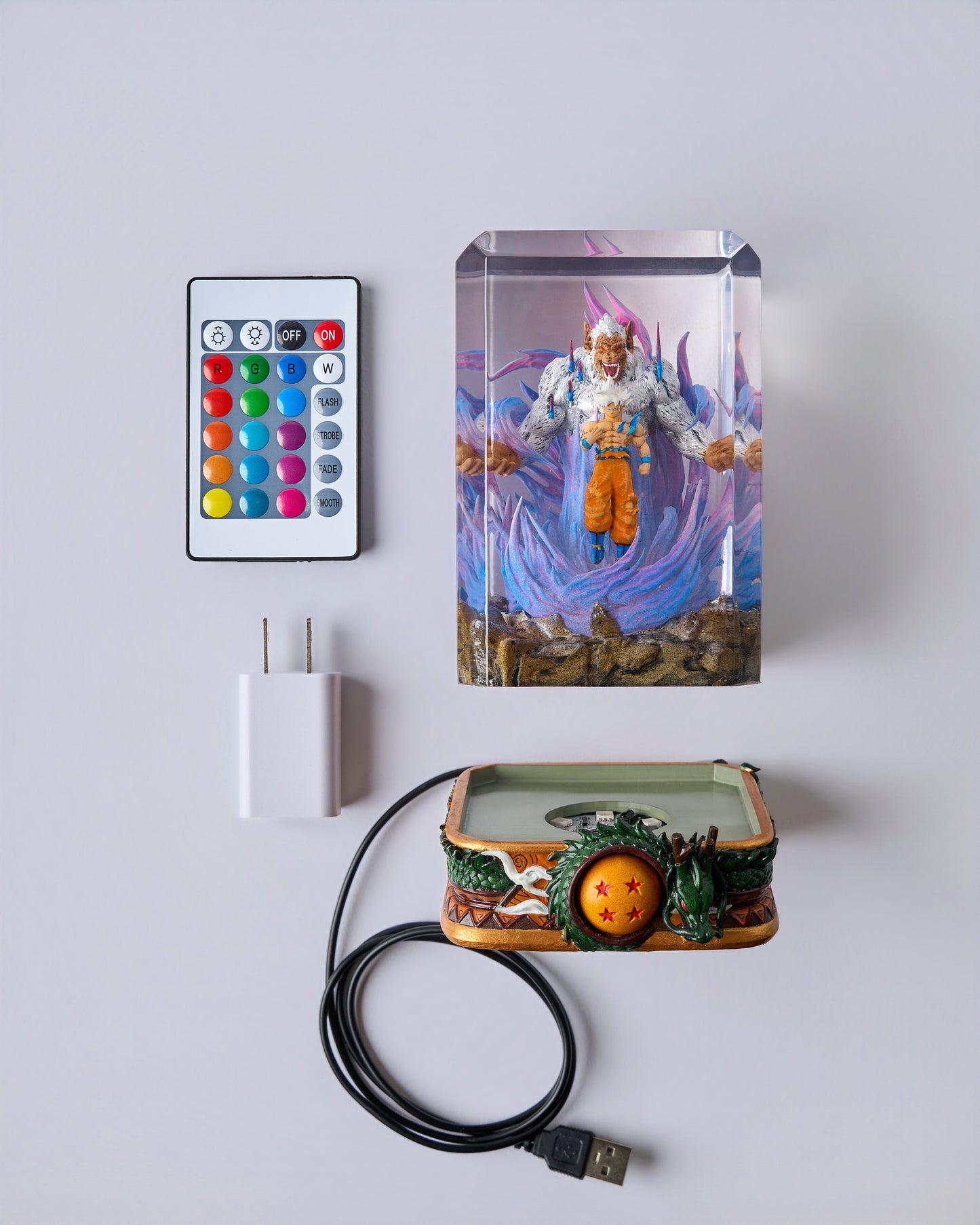 Goku Ozaru - Dragon Ball Premium - handmade resin lamp