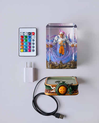 Goku Ozaru - Dragon Ball Premium - handmade resin lamp