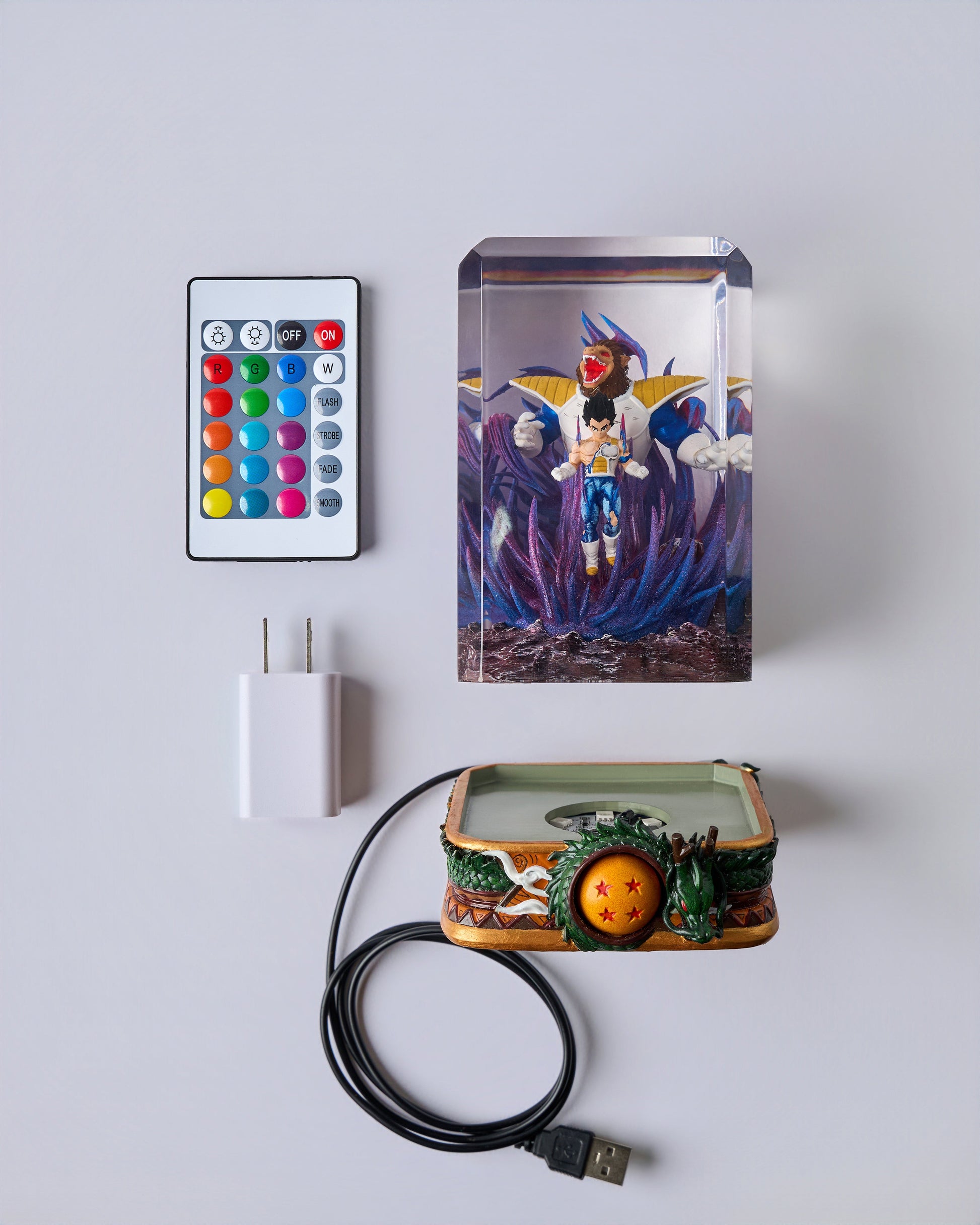 Vegeta Ozaru - Dragon Ball Premium - handmade resin lamp