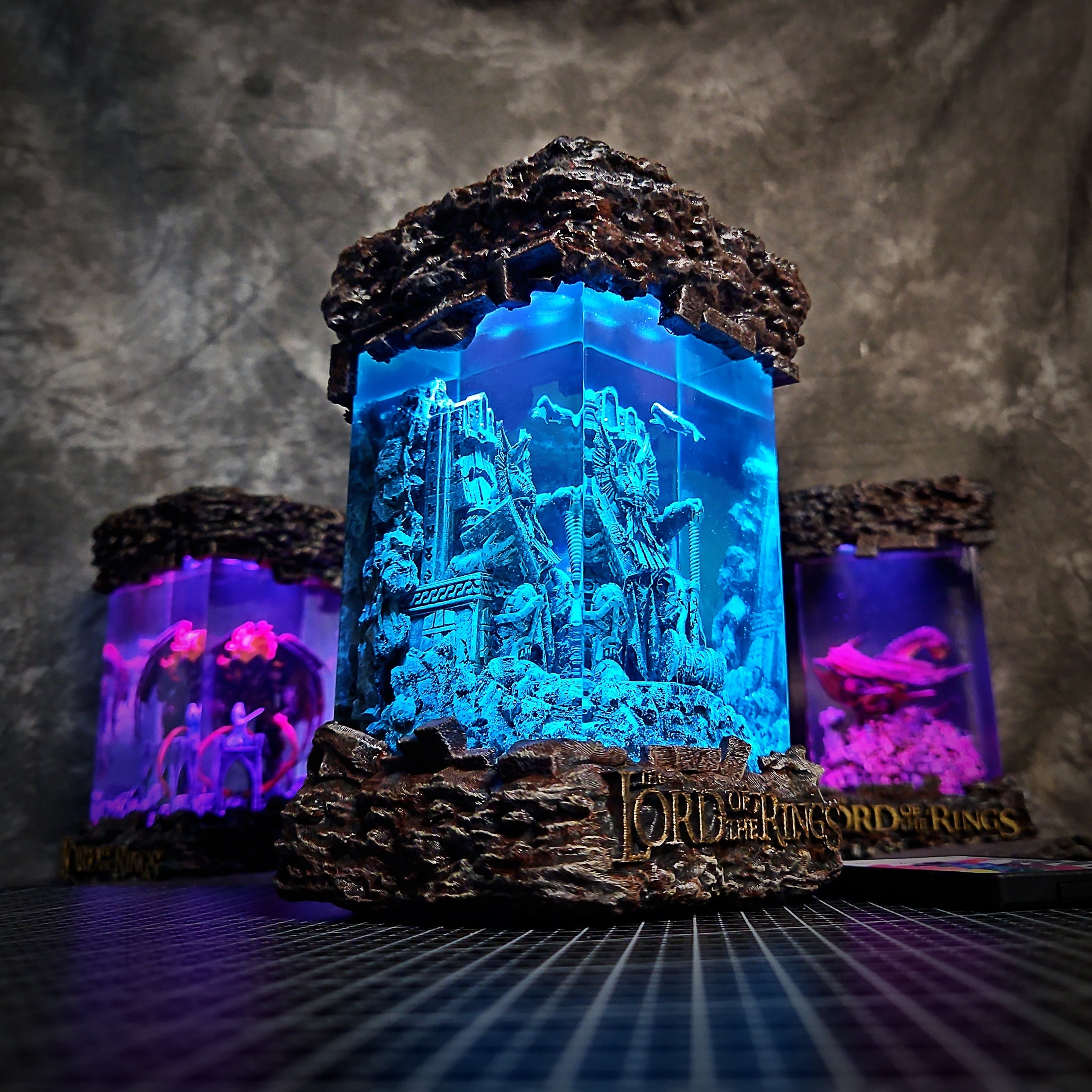 DWAF Resin Lamp - handmade resin lamp