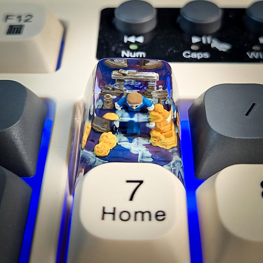 Michael Myers Keycap - handmade resin keycap