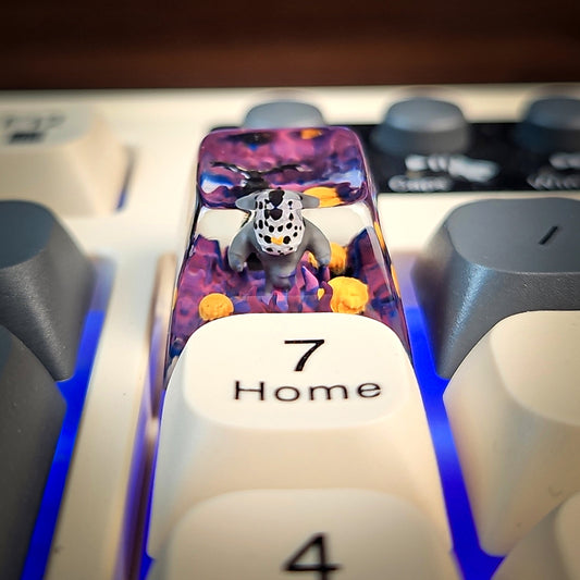 Jason Keycap - handmade resin keycap