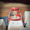 Mimikyu Old Keycap - handmade resin keycap