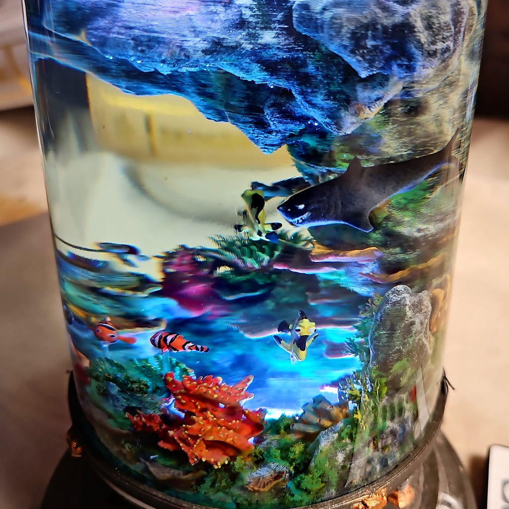 Nemo Ocean Biolab Resin Lamp - handmade resin lamp