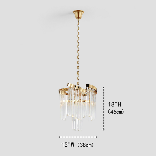 Galy Flow Crystal Chandelier