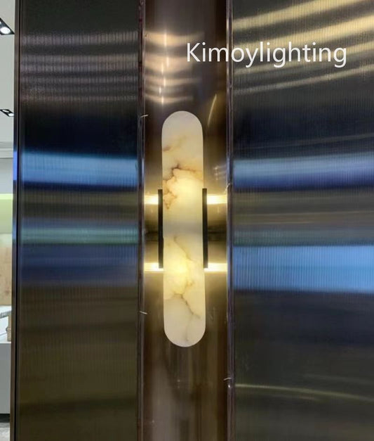 Alabaster Linear Wall Sconce