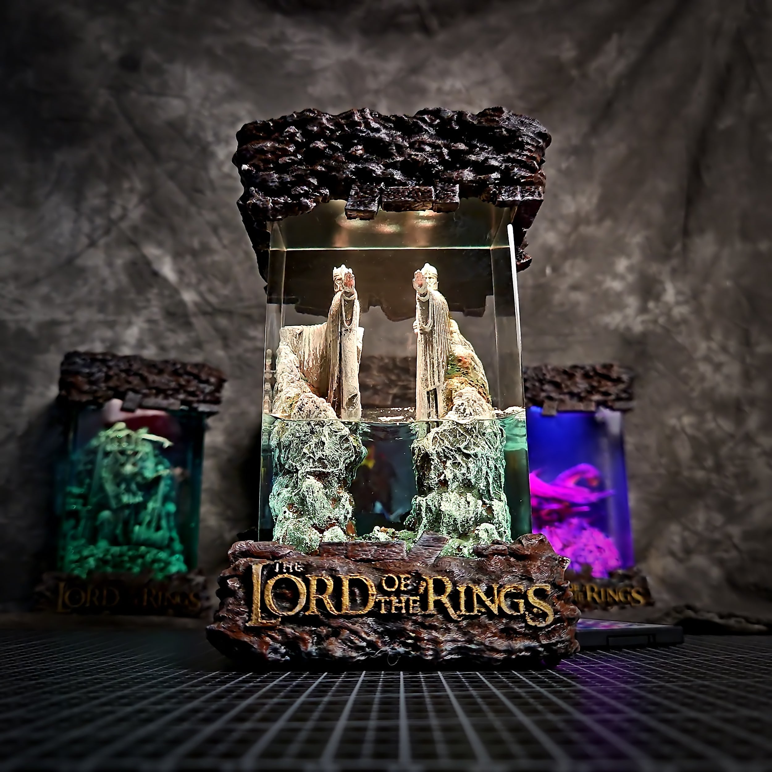 ARGONATH - handmade resin lamp