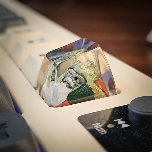 Kingdead Keycap - handmade resin keycap