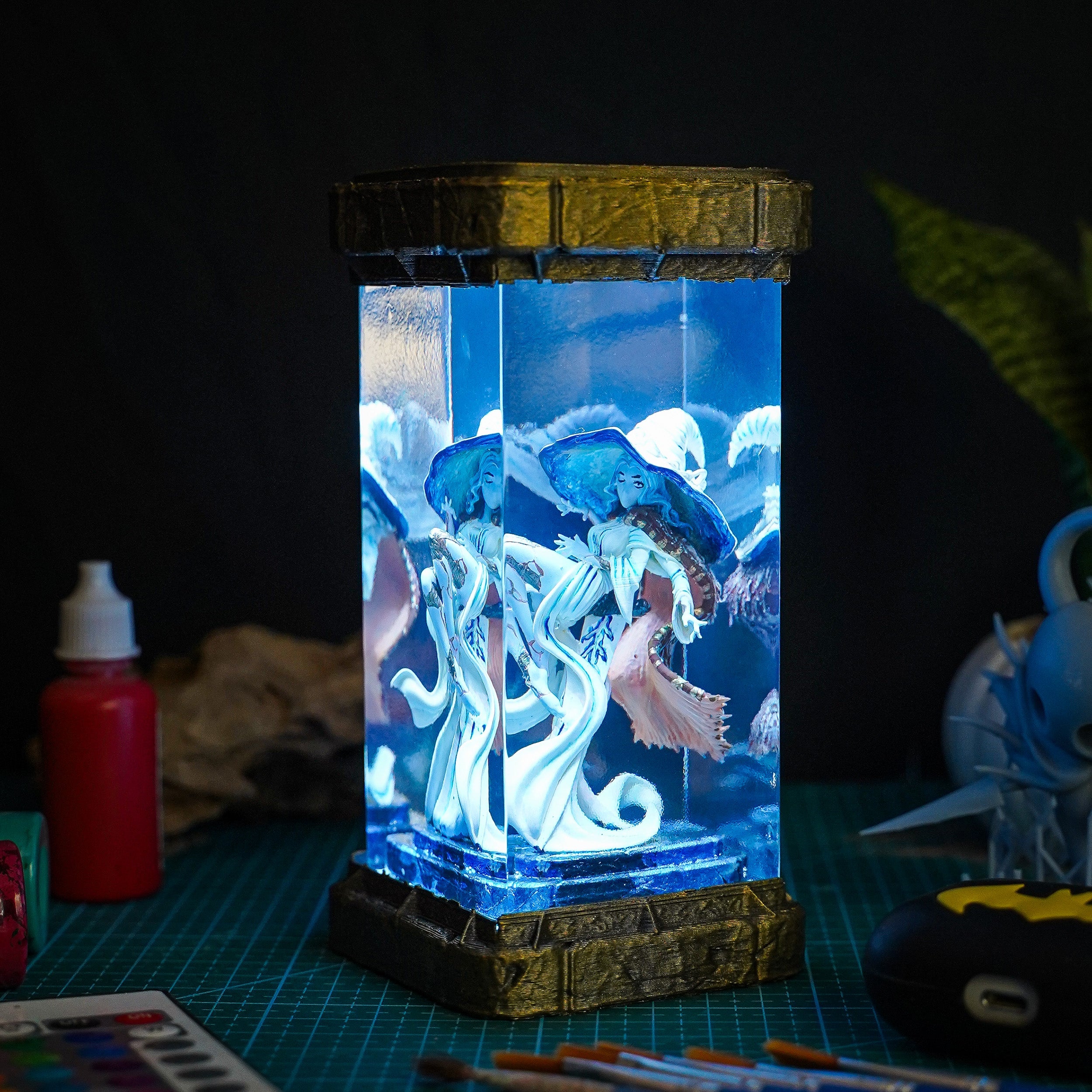 Ranni the Witch V1 Resin Lamp - handmade resin lamp