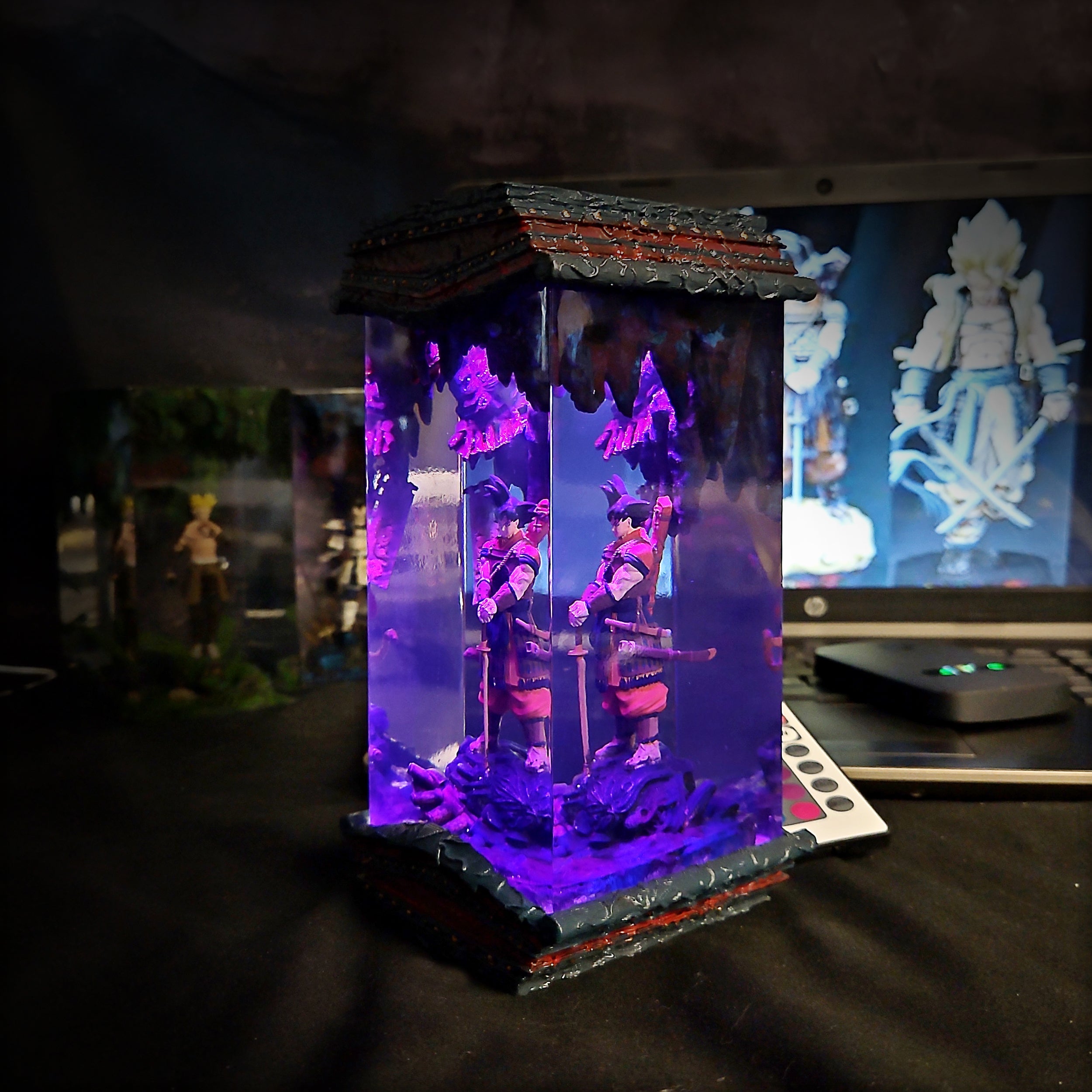 Goku Shogun - Dragon Ball Z Resin Lamp
