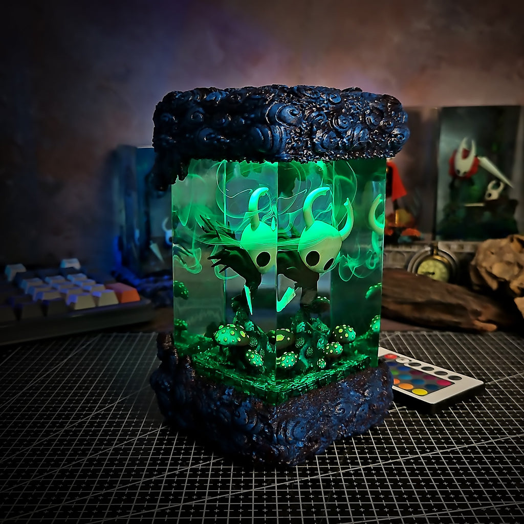 Hollow Knight V2 Resin Lamp
