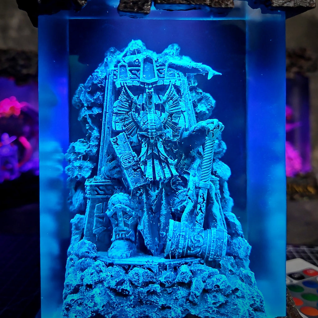 DWAF Resin Lamp - handmade resin lamp
