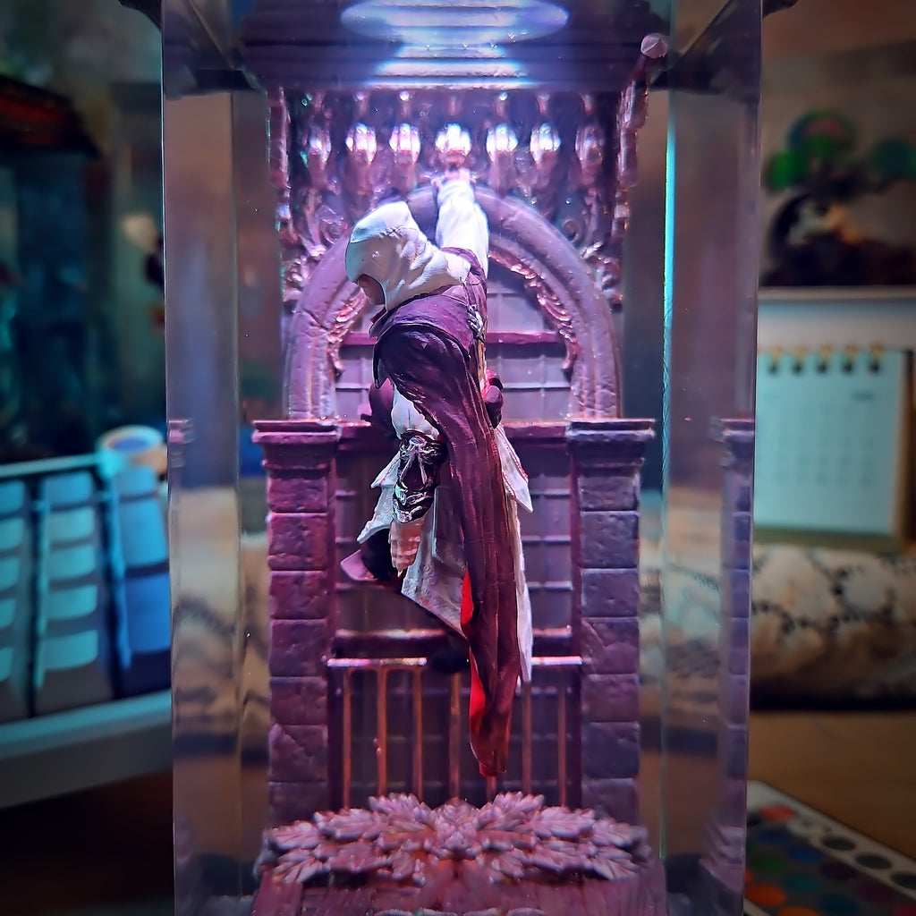Assassin's Creed Resin Lamp - handmade resin lamp