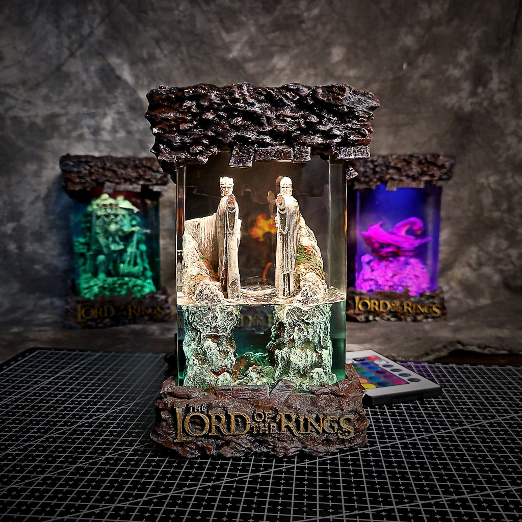 ARGONATH - handmade resin lamp