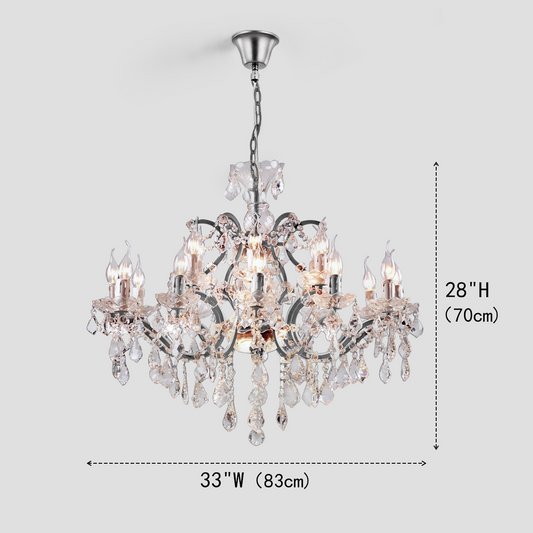 Classical Antique Crystal Chandelier