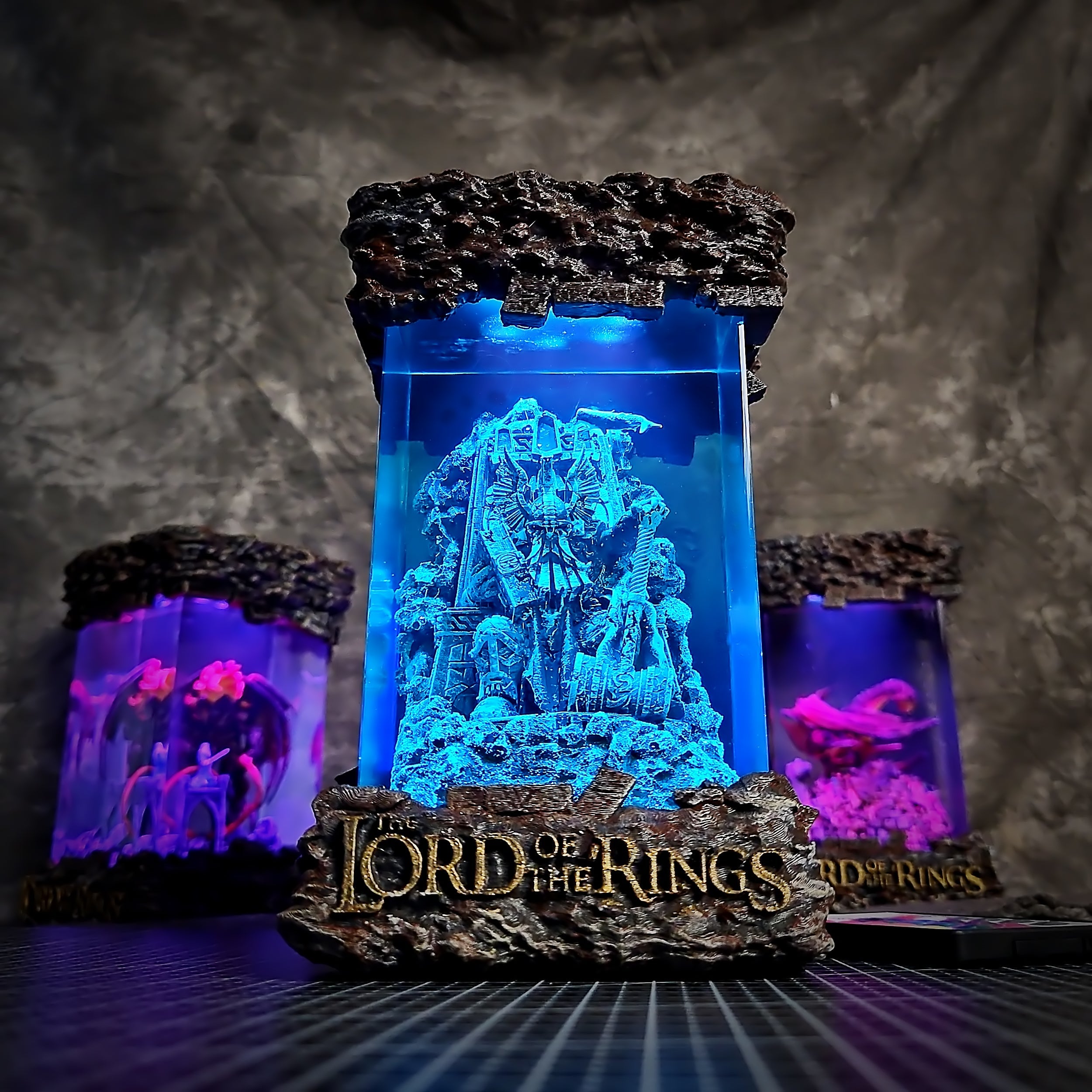 DWAF Resin Lamp - handmade resin lamp