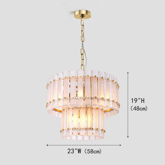 Sanmany Classical Round Glass Chandelier