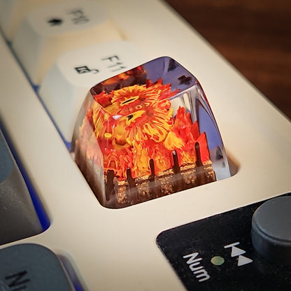 Eye Keycap - handmade resin keycap
