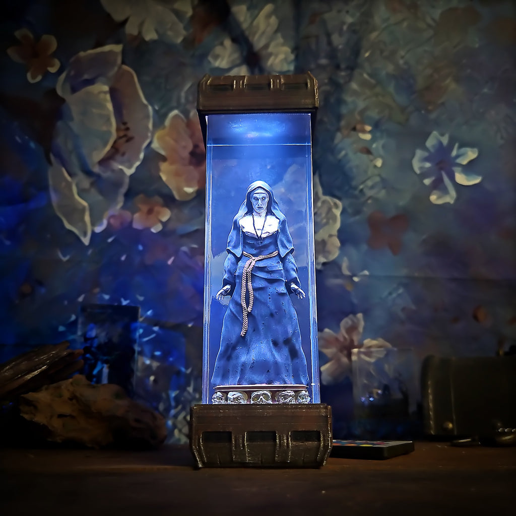 Valak Resin Lamp - handmade resin lamp
