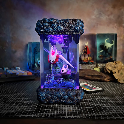 Knight & Hornet Resin Lamp - handmade resin lamp