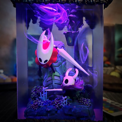 Knight & Hornet Resin Lamp - handmade resin lamp
