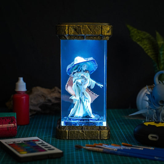 Ranni the Witch V1 Resin Lamp - handmade resin lamp