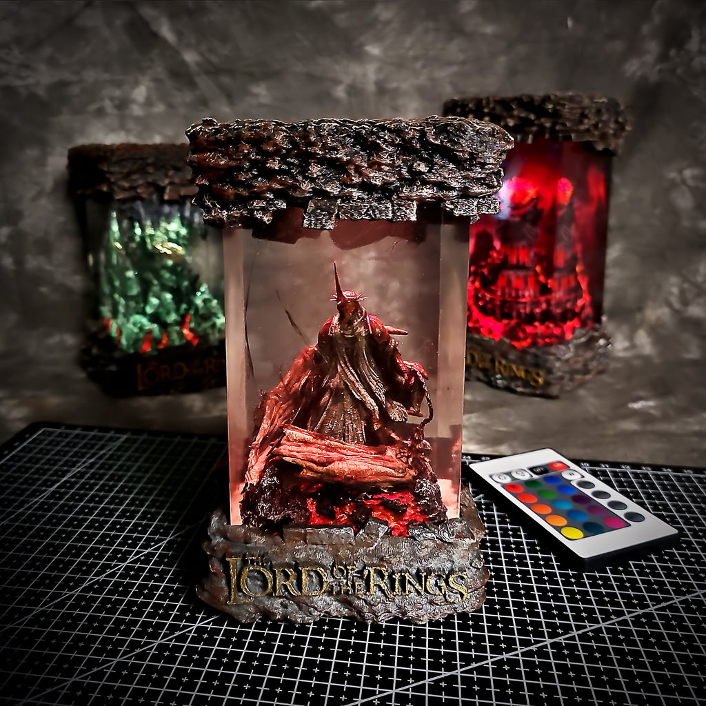 ANGMAR Resin Lamp - handmade resin lamp