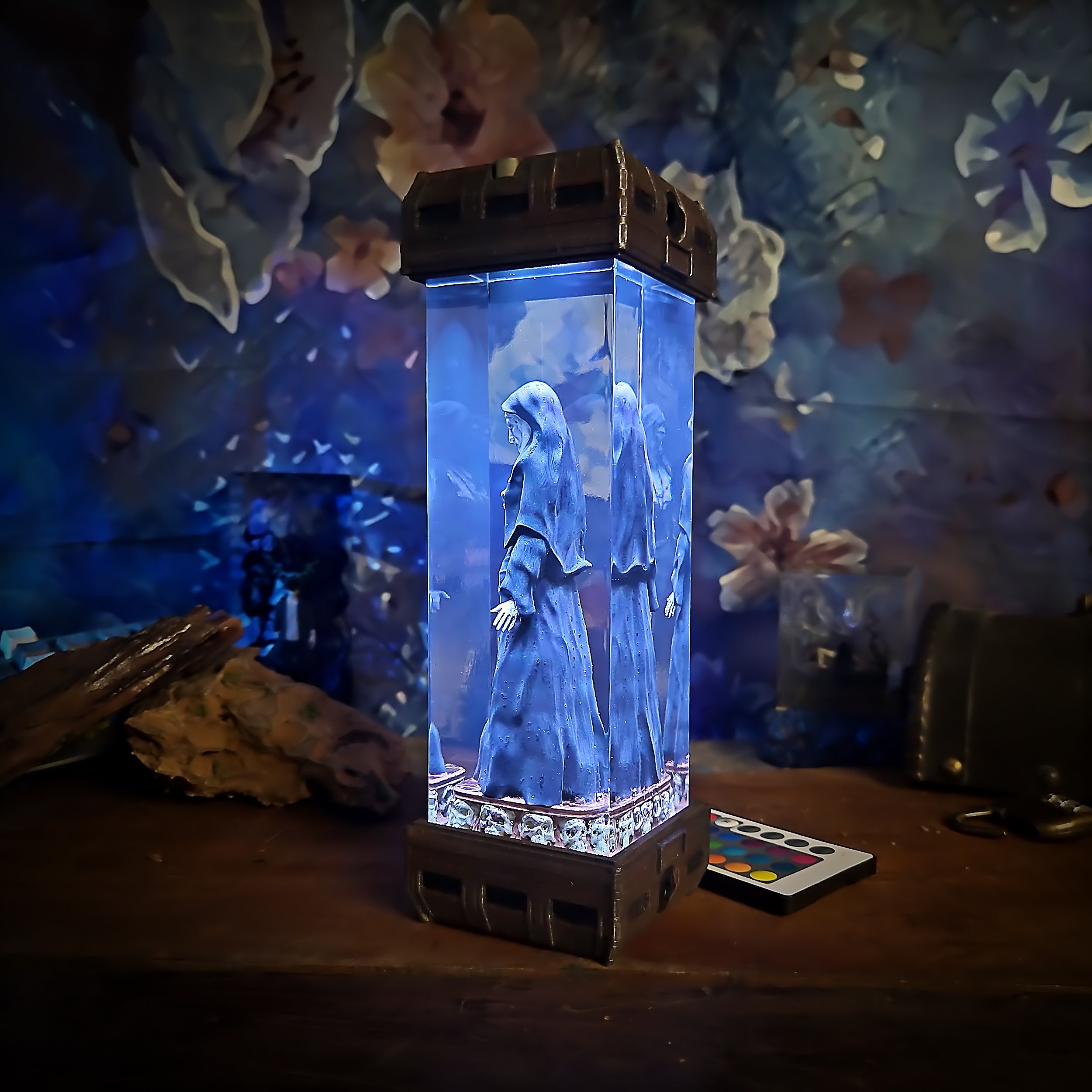 Valak Resin Lamp - handmade resin lamp