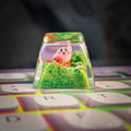 Kirby Keycap - handmade resin keycap