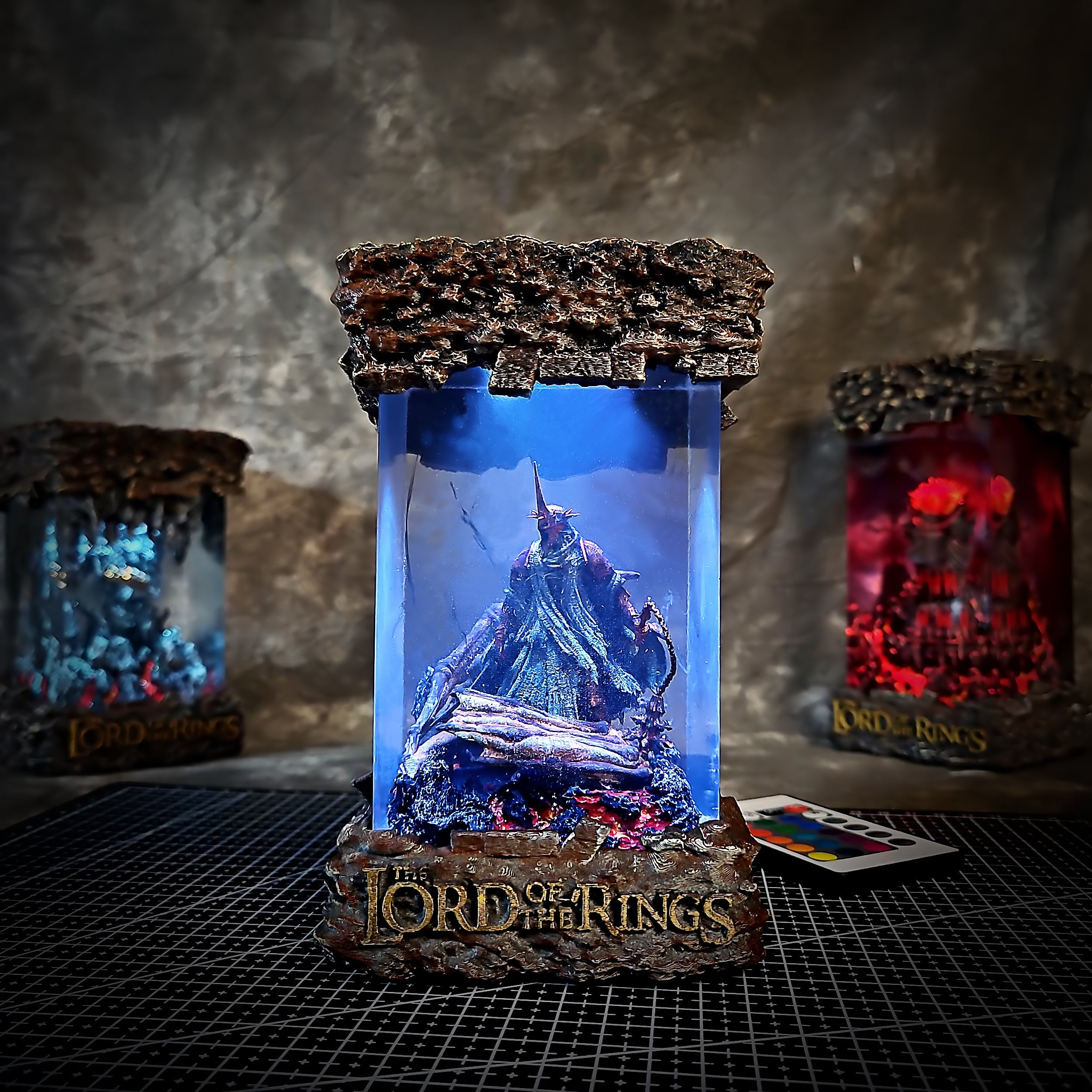ANGMAR Resin Lamp - handmade resin lamp