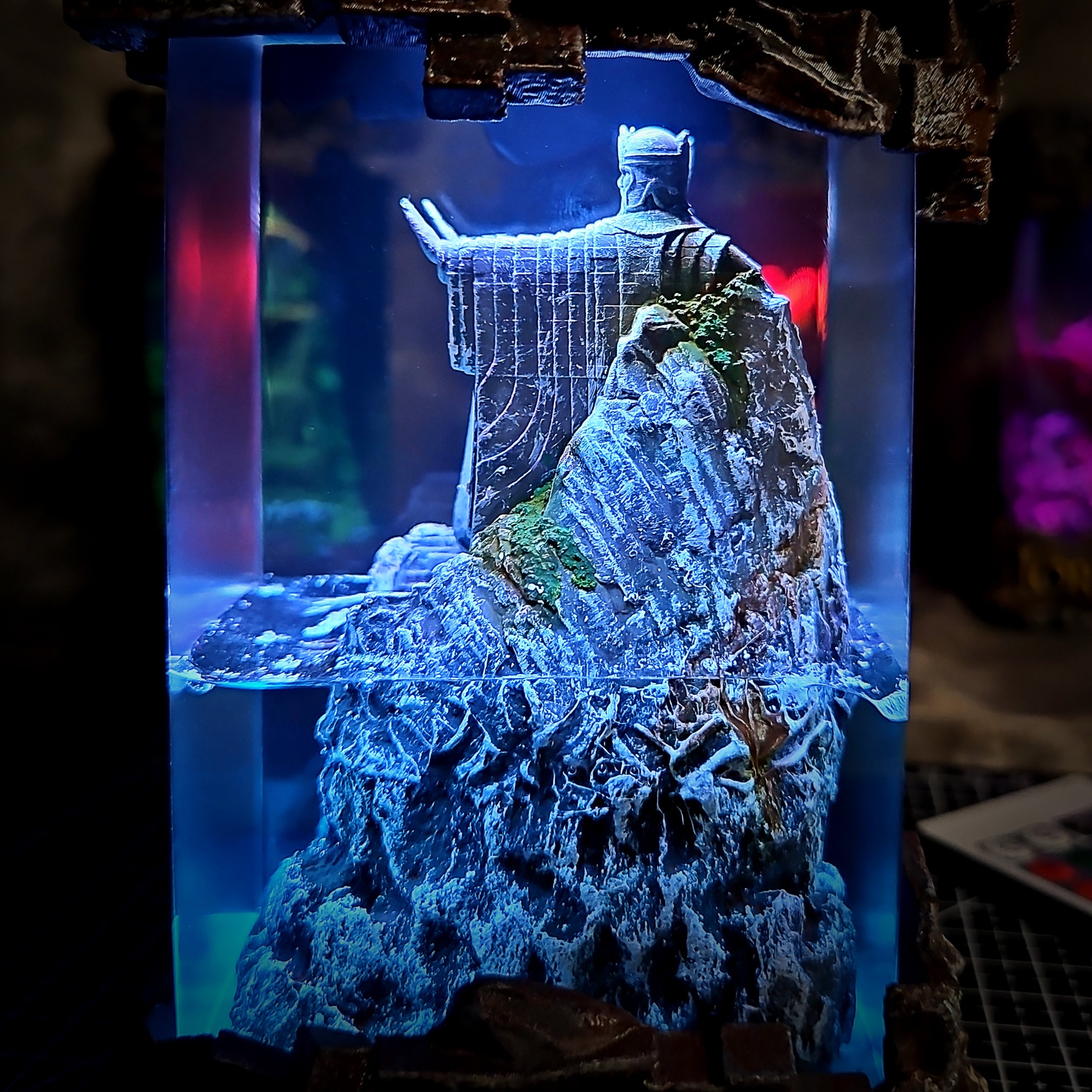 ARGONATH - handmade resin lamp