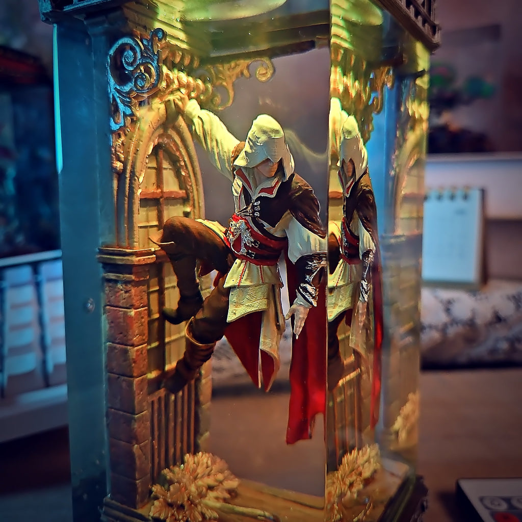 Assassin's Creed Resin Lamp - handmade resin lamp