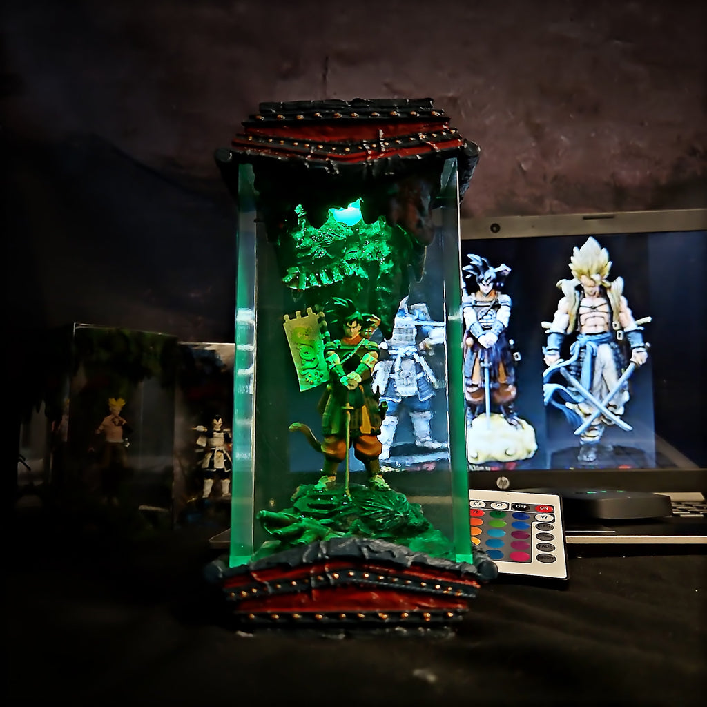 Goku Shogun - Dragon Ball Z Resin Lamp