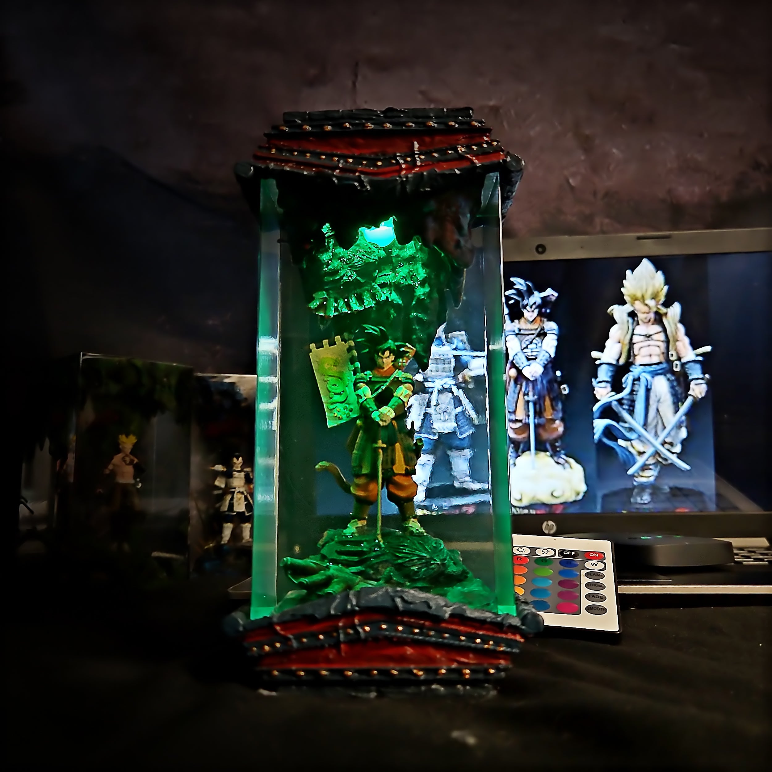 Goku Shogun - Dragon Ball Z Resin Lamp