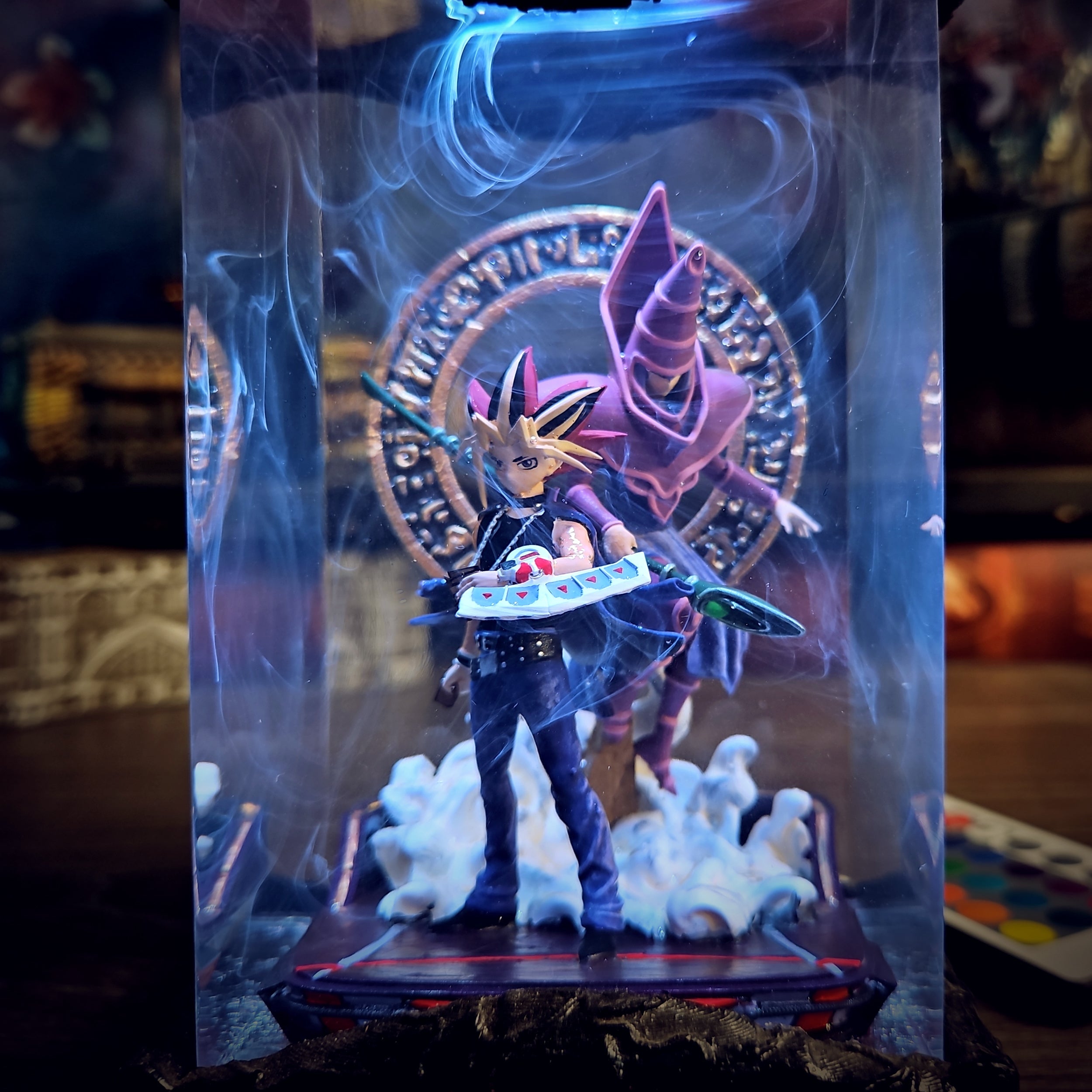 Dark Magician Resin Lamp - handmade resin lamp