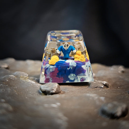 Michael Myers Keycap - handmade resin keycap