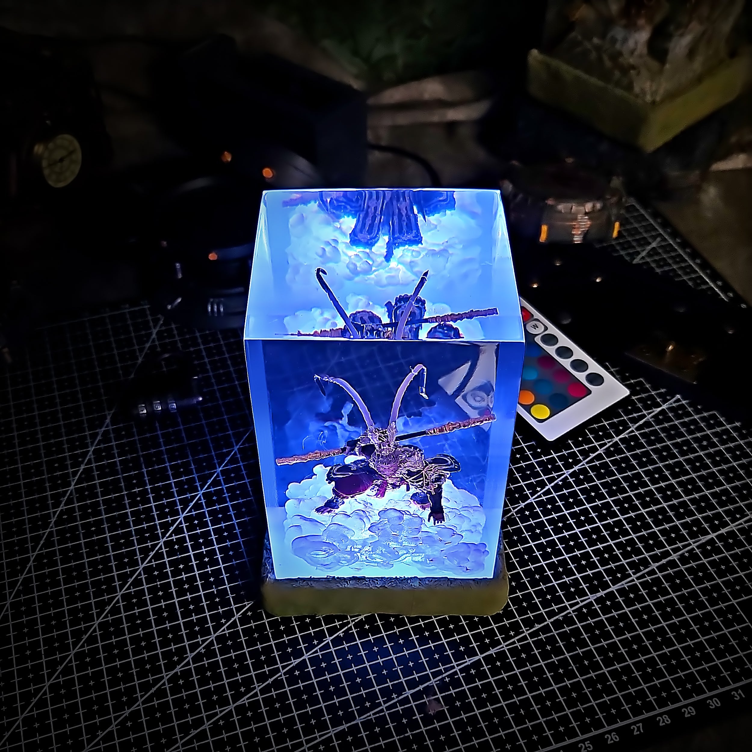 Wukong V2 Resin Lamp - handmade resin lamp