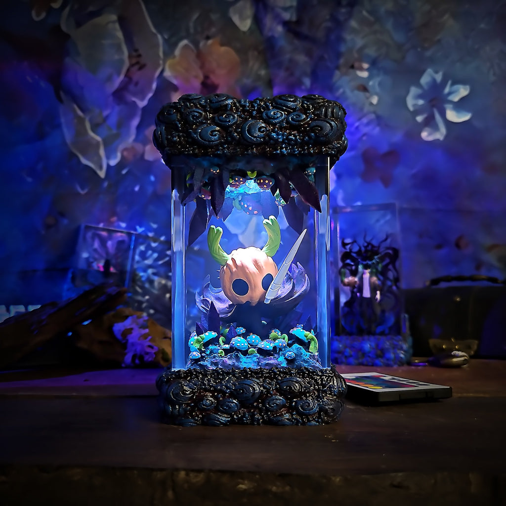 Halloween Resin Lamp - handmade resin lamp