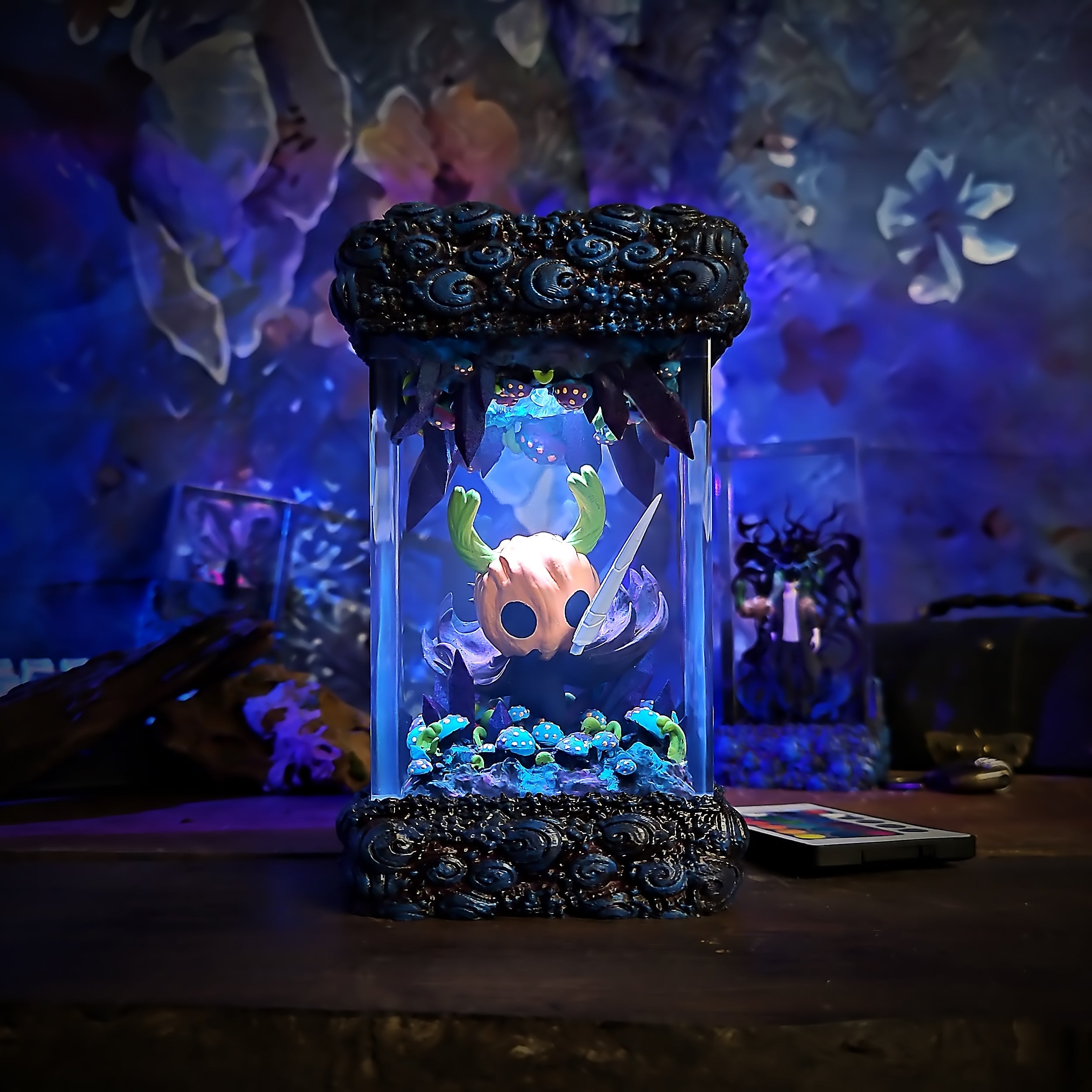 Halloween Resin Lamp - handmade resin lamp