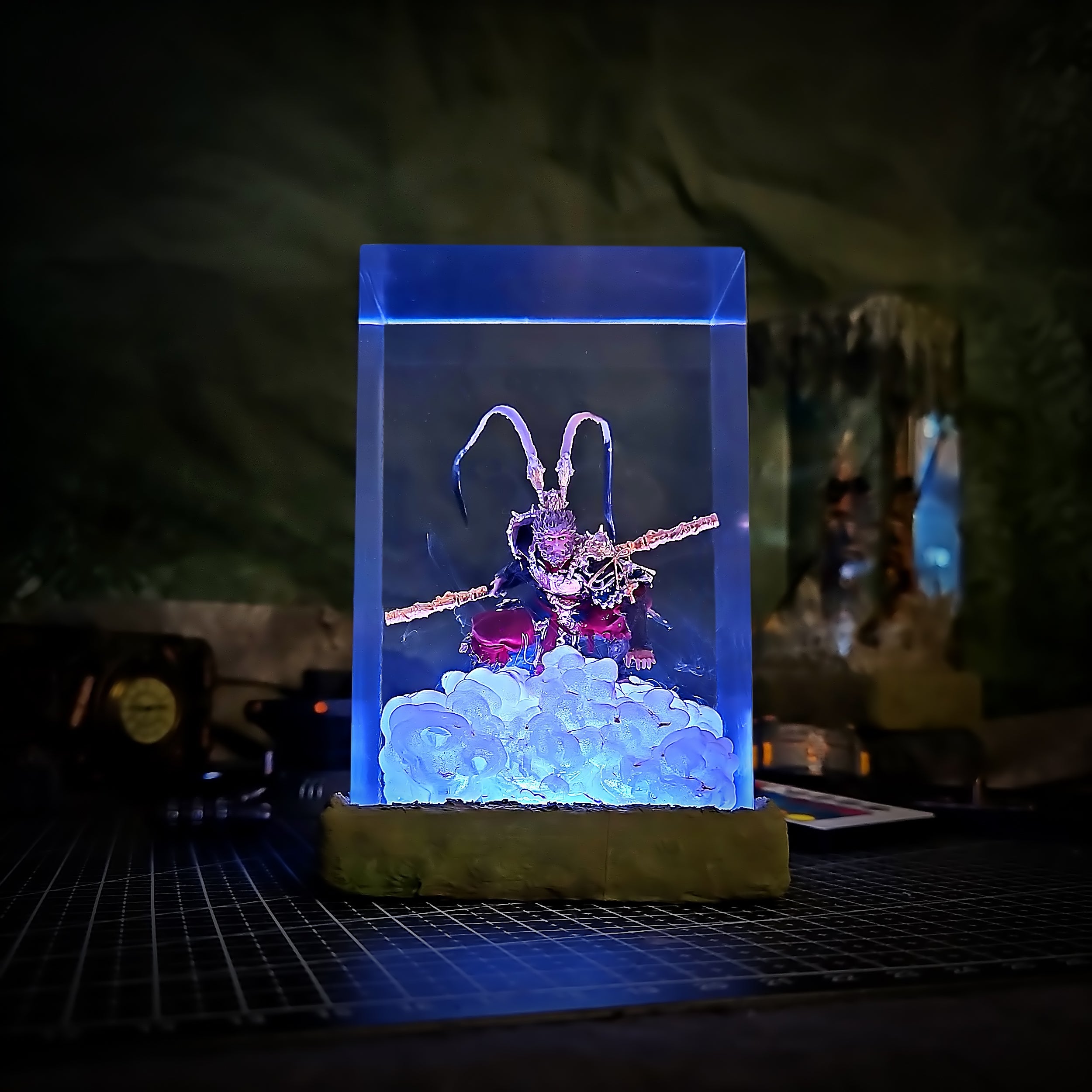 Wukong V2 Resin Lamp - handmade resin lamp