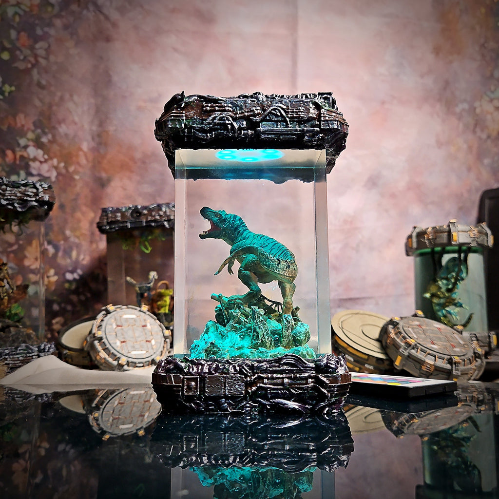 T-Rex Resin Lamp