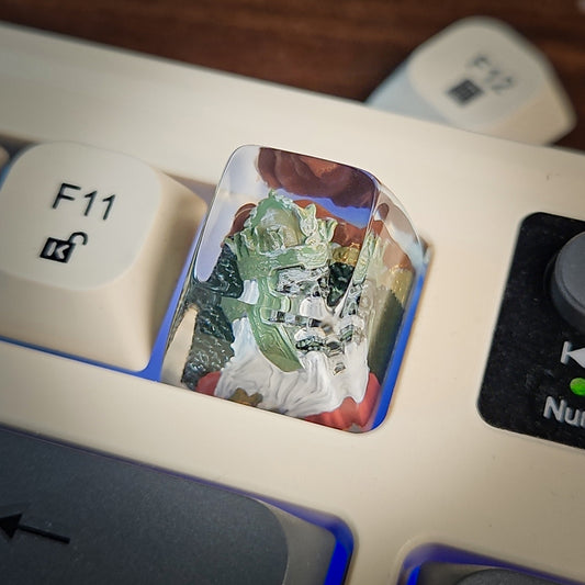 Kingdead Keycap - handmade resin keycap