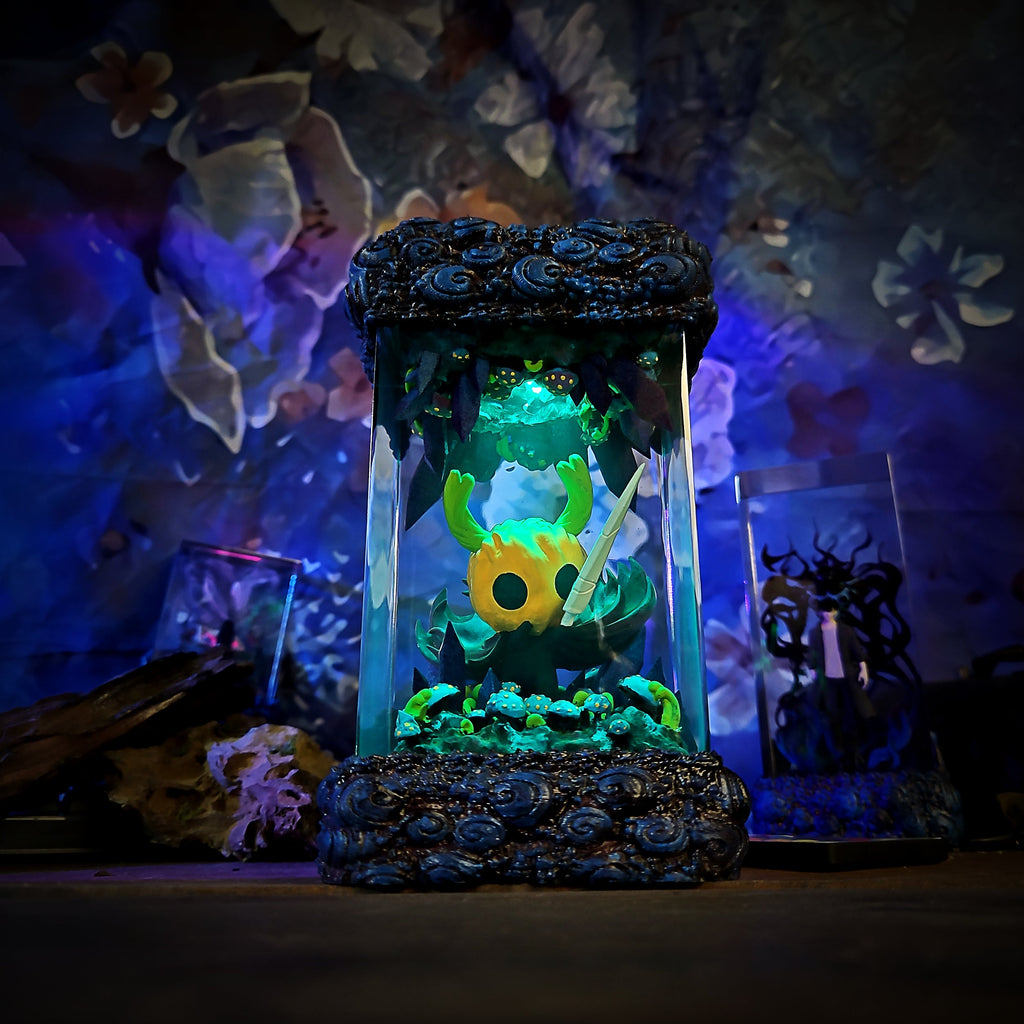 Halloween Resin Lamp - handmade resin lamp