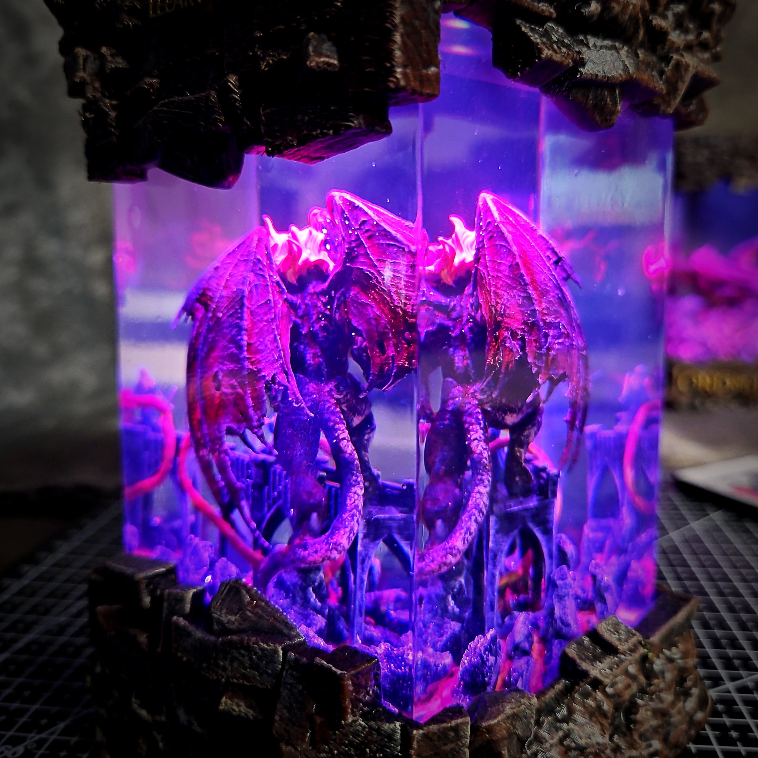BALROG - handmade resin lamp